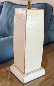 Pair of Cream Table Lamps