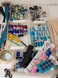 Large Variety of Sewing Notions