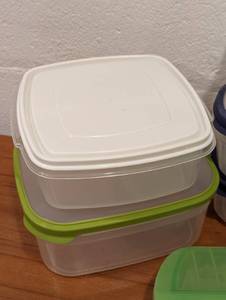 Assorted Plastic Food Storage Containers