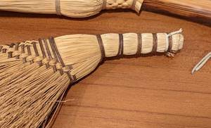 Decorative Woven Brooms