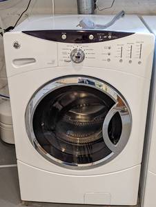 General Electric Front Load Washer and Electric Dryer