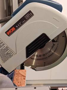 Ryobi Sliding Compound Miter Saw and Table