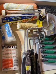 Assorted Painting Supplies