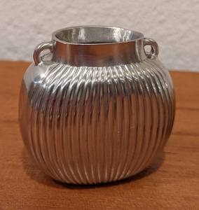 Pair of Decorative Metal Vases