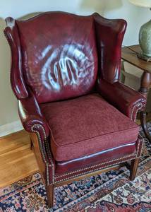 Vintage Red Armchair