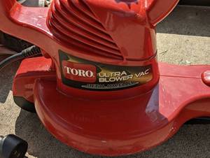 Toro Electric BlowerVac and Gutter Cleaning Kit