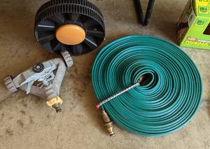 Spreader and Lawn HoseSprinklers