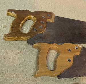 Assorted Hand Saws