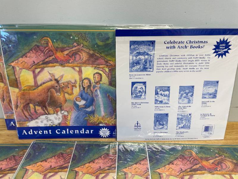 lot 46 image: Lot of 15 Christmas Advent Calendars