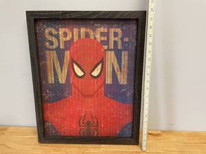 lot 37 image: Spiderman Artwork with Board Game