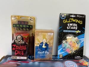 lot 38 image: Lot of Board Games, Figures, Glow in the Dark Stars and More