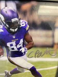 lot 19 image: Autographed Minnesota VIkings Cordarrelle Patterson #84 Photograph