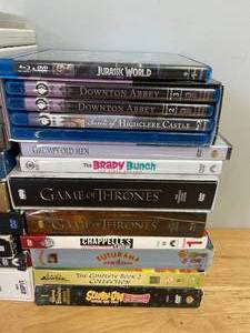 lot 76 image: Large Lot of Various TV Series and Movie DVDs, Game of Thrones, One Tree Hill, Futurama and More