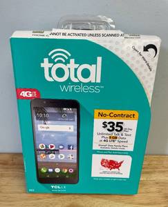 lot 53 image: Total Wireless TCLLX Pay as you Go Smart Phone