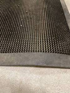 lot 96 image: 2 Large Commercial Rugs-Rubber Dirt Catcher and Fabric
