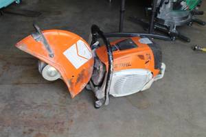 lot 5 image: Stihl TS 800 Gas Cement Saw
