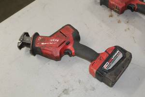 lot 42 image: Milwaukee 2719-20 Hackzall 18V Reciprocating Saw with Battery
