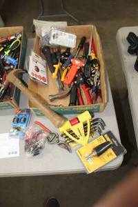 lot 53 image: Misc. Hand Tools - Allen Wrenches, Snips, Hammers, Screwdrivers, Misc. Tools