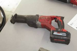 lot 46 image: Milwaukee Cordless Reciprocating Saw with Battery