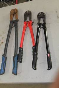 lot 48 image: Lot of (3) Bolt Cutters