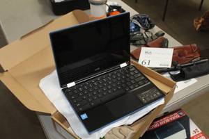 lot 61 image: Acer Chromebook R11 Computer Laptop (New in Box)