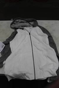 lot 131 image: Express Mens Zip-Up Hooded Sweatshirt Size Medium