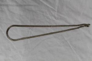 lot 156 image: Womens 14K Yellow Gold Herringbone ChainNecklace 23
