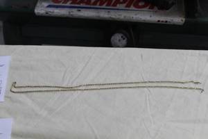 lot 159 image: Womens 10K Yellow Gold ChainNecklace 31