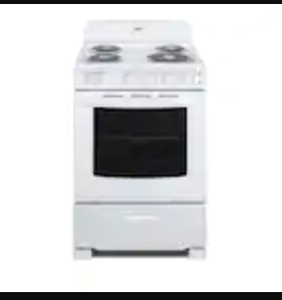lot 706 image: SUMMIT APPLIANCE 24 in. 2.9 cu. ft. Electric Range in White (OPEN BOX))