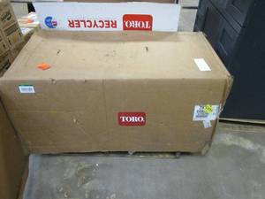lot 889 image: TORO 79398 TimeCutter Twin Bagger for MX MyRide 50 in. Fabricated Deck Models (2018 onward) (UNTESTED)
