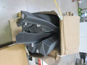 lot 953 image: GUTTERFOAM 24 PACK 5 in. x 48 in. K-Style Foam Gutter Filter