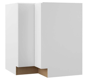lot 937 image: HAMPTON Designer Series Edgeley Assembled 30x34.5x20.25 in. EZ Reach Corner Base Kitchen Cabinet in White