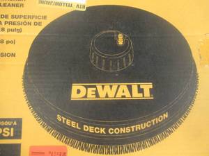 lot 962 image: DEWALT Universal 18 in. Surface Cleaner for Cold Water Pressure Washers Rated up to 3700 PSI (LIKE NEW CONDITION)