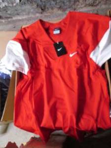 lot 27 image: Box of Nike Mens football jerseys ...