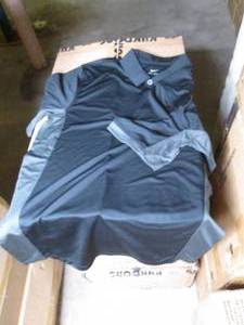 lot 40 image: Case of 48 Nike DRI Fit shirts size...