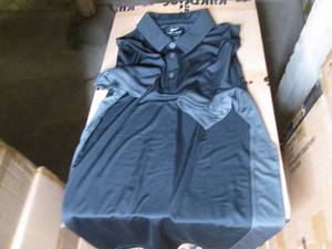 lot 41 image: Case of 48 Nike DRI Fit shirts size...