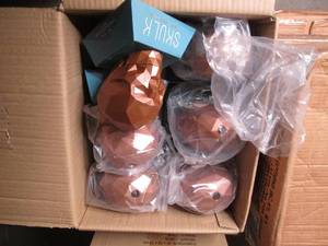 lot 47 image: Case of 6 Skull game heads...