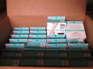 lot 68 image: Box of Leggs to Go Knee High Plus S...