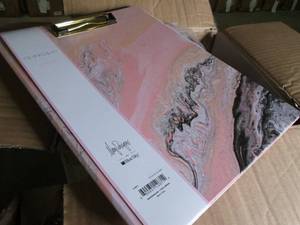 lot 104 image: Box of Clipfolio ClipboardNoteboo...