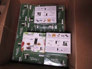 lot 124 image: Box of Magnetic Salt & Pepper Shake...