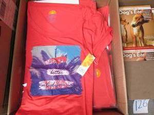 lot 127 image: Box of C & C California Ladies T Sh...
