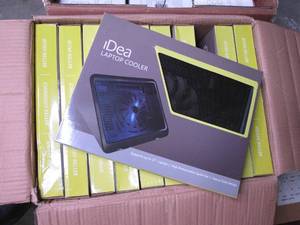 lot 128 image: idea Laptp Cooler case of 20...