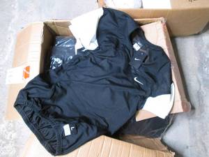 lot 137 image: Case of Nike Mens football jerseys...
