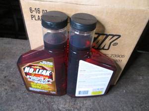 lot 182 image: Case of six 16 oz bottles No Leak e...