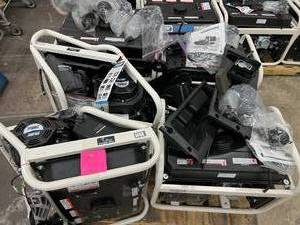 4 PALLETS PULSAR PG3250 GENERATORS