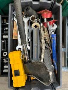 ASSORTED GARGE TOOLS