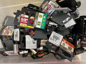 NEW, ASSORTED SOCKETS