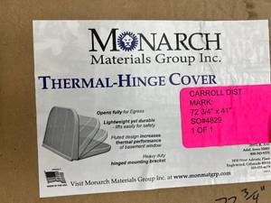 MONARCH THERMAL HINGE COVER