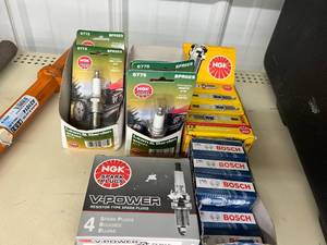 ASSORTED SPARK PLUGS