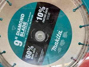 9 MAKITA BLADE